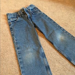 Boys wrangler jeans size 7